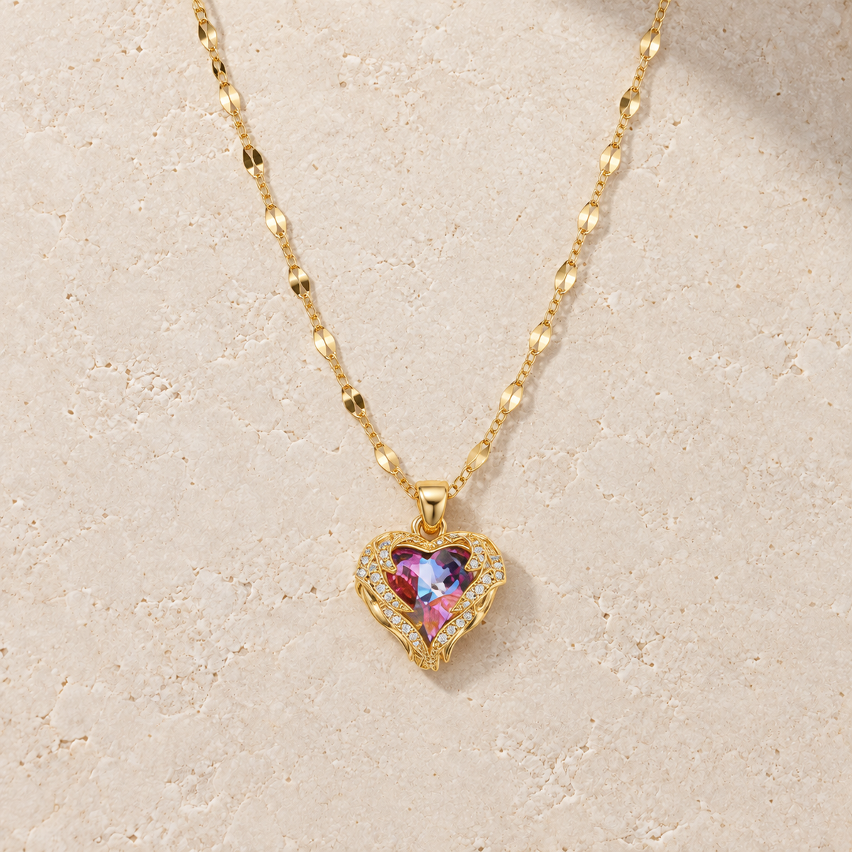 Amara Heart Pendant Necklace