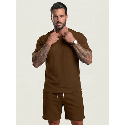The Harrison Textured Two-Piece Set
