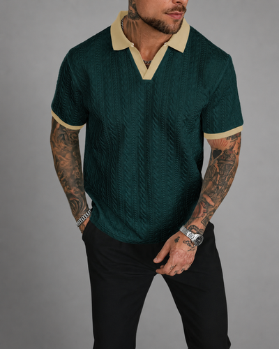 Sorrento Textured Knit Polo
