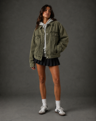 Amalfi Denim Hooded Jacket