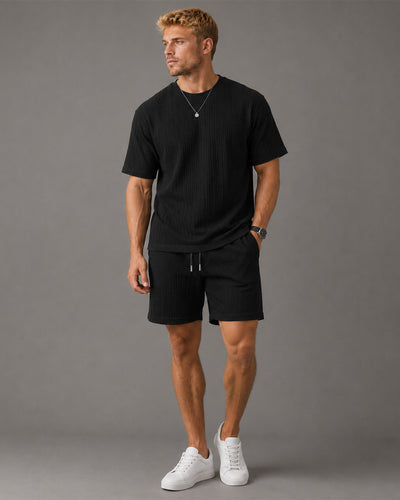 The Harrison Textured Two-Piece Set