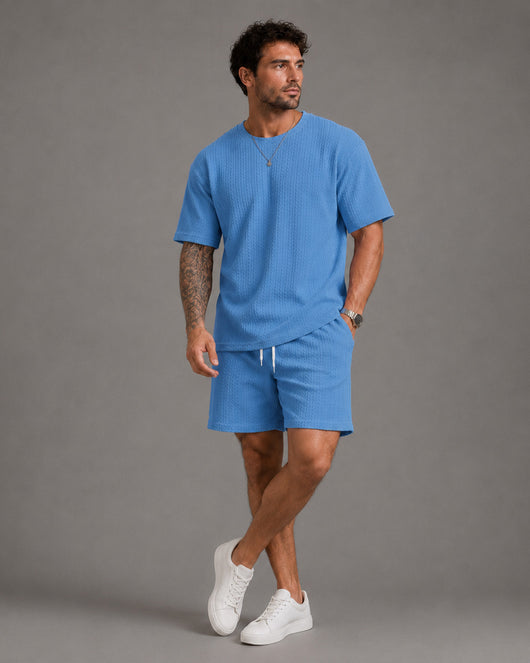 The Harrison Textured Two-Piece Set