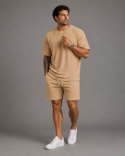 The Harrison Textured Two-Piece Set