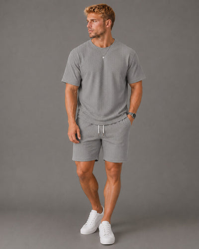 The Harrison Textured Two-Piece Set
