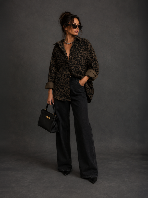 Monaco Leopard Overshirt product image