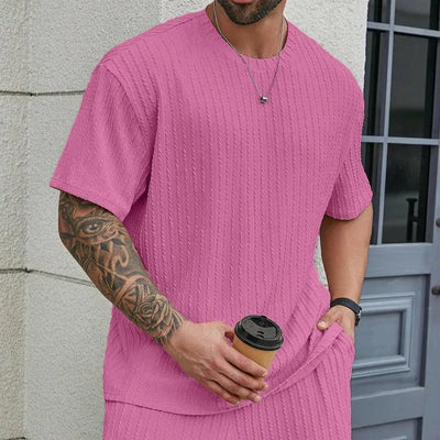 The Harrison Textured Two-Piece Set