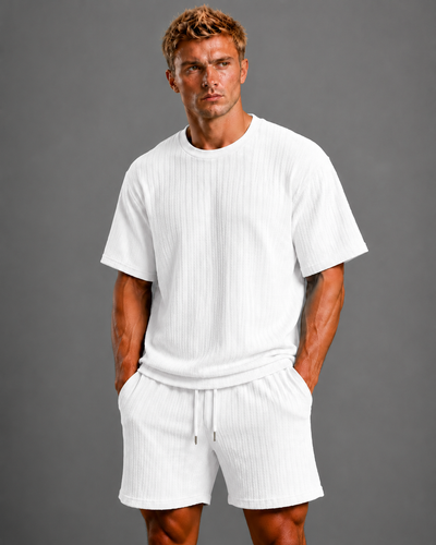 The Harrison Textured Two-Piece Set
