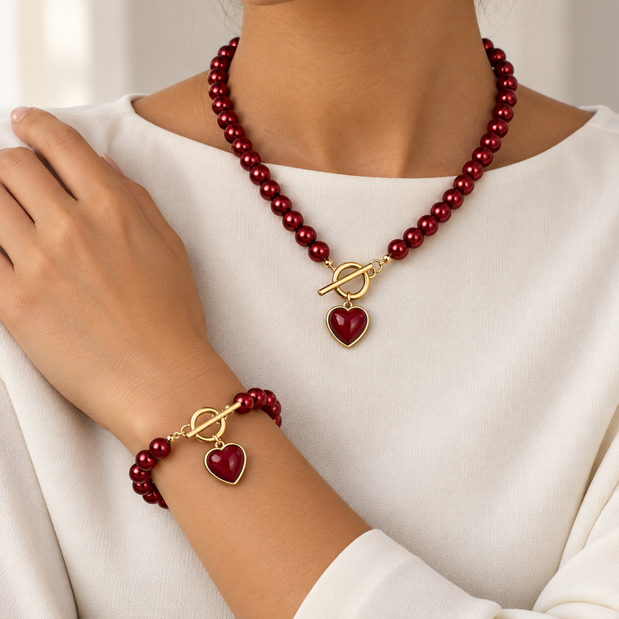 Adeline Charm Jewelry Set