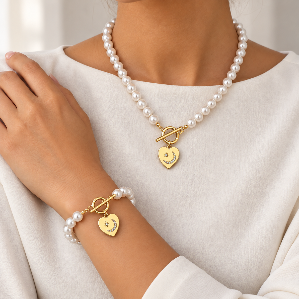 Adeline Charm Jewelry Set